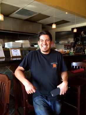 Jose Navarro opened Sazón Peruvian Cuisine five years ago with his father. Photo: Jessie De La O