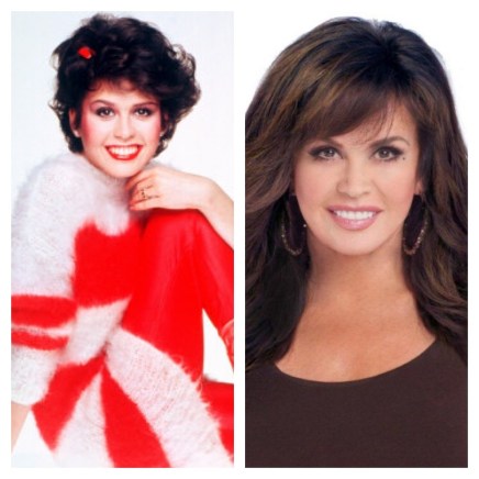 Then & Now_Marie Osmond collage